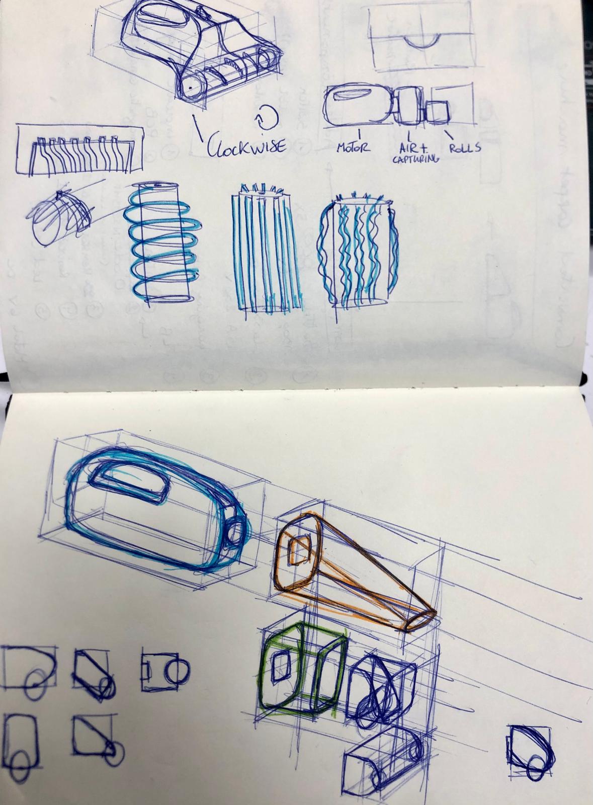 sketches of the idea